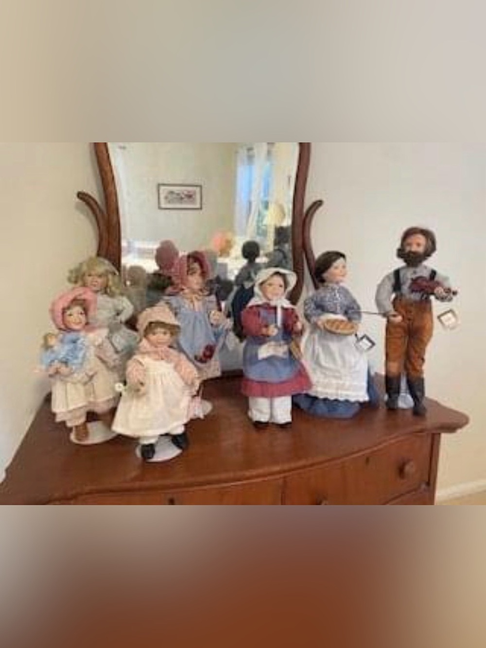 Little House on the Prairie Porcelain Doll Collection